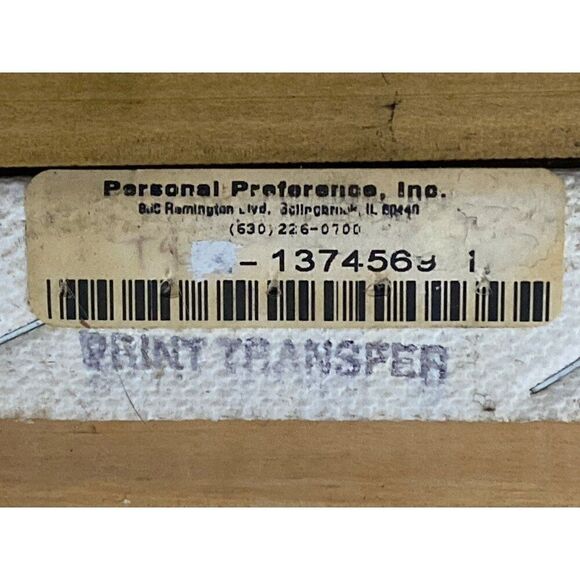 Barbara Mock Art Prints 29 x 17 Ornate Gold Frame Fruit Trees Pear Peach Vintage - Picture 8 of 8